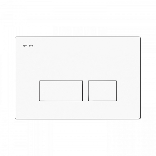 AM.PM I047001 Pro S, Клавиша для инсталляции пневматическая, белый глянец