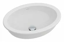 Villeroy & Boch 616120R1 Loop&Friends Раковина под столешницу 57х41 см, альпийский белый CeramicPlus