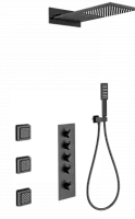 Wonzon & Woghand  WW-D4100-MB Душевая система с термостатом