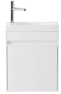 BelBagno PIETRA MINI-460-1A-SO-BL-R База под раковину 45х26 см, подвесная, Bianco Lucido (белый глянец)