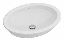 Villeroy & Boch 615530R1 Loop&Friends Раковина встраиваемая 66х47 см, альпийский белый CeramicPlus