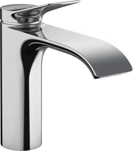 Hansgrohe 75023000 Смеситель для раковины, однорычажный, 110 CoolStart, со сливным гарнитуром