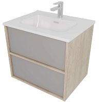 Aquatek ЛИБРА AQ66060-DO-LG Тумба с раковиной