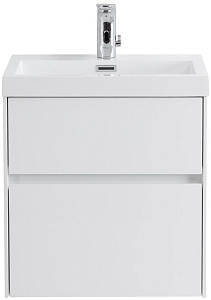 BelBagno PIETRA MINI-500AS-2C-SO-BL База под раковину 50х40 см, подвесная, Bianco Lucido (белый глянец)
