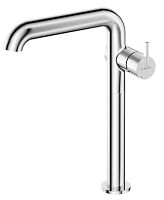 Deante BQS_024K Silia Смеситель для раковины высокий, U-образный излив, хром
