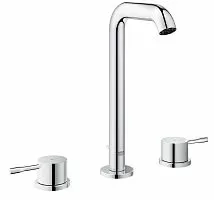 Grohe 20299001 Essence+ New Смеситель для раковины, на 3 отверстия, хром