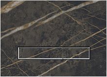 KKPol 350/PPK/411-00-03 Vitrum Grande V1 Смывная клавиша для инсталляции, Quartz, Noir Desire