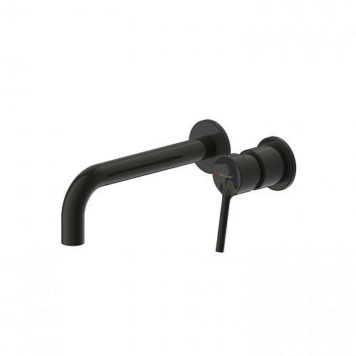 Bravat P8461217BW-ENG Смеситель для раковины встраиваемый, черный