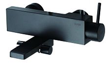 Bravat F66061K-01A-ENG Arc Смеситель для ванны, короткий излив, черный матовый