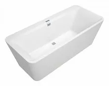 Villeroy & Boch UBQ180SQE7PDV-01 Squaro Edge 12 Ванна квариловая 180х80 см с панелью, альпийский белый (White Alpin)