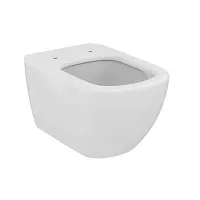 Ideal Standard T0079V1 Tesi Чаша унитаза подвесного 37х54 см, AquaBlade®, Silk White (матовый белый)