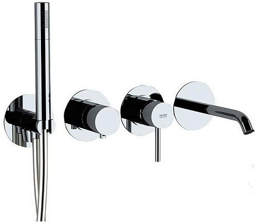 Remer X96S03ROXXNO  Смеситель для ванны и душа Remer X96S03ROXXNO  Смеситель для ванны и душа