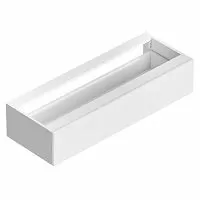 Cezares CADRO-120-1C-SO-BG-BLUM Cadro Тумба под металлический каркас, белый купить  в интернет-магазине Сквирел
