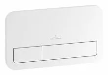 Villeroy & Boch 92249068 ViConnect Клавиша двойного смыва, белый глянцевый
