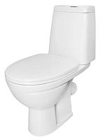 Sanita WC.CC/Mars/2-DM.Rim/WHT.G/S1 Марс Комфорт Унитаз-компакт напольный 34х65 см, с сиденьем, белый S1