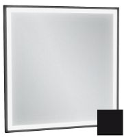 Jacob Delafon EB1433-S14 Allure & Silhouette Зеркало 60 х 60 см, с подсветкой, рама черный сатин