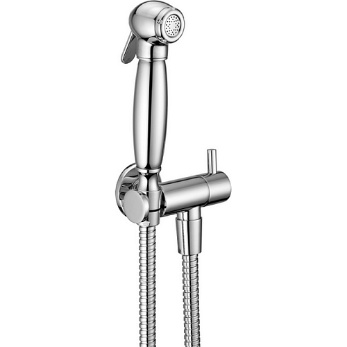 Cisal AR00790021  Shower Гигиенический душ со шлангом 120 см,вывод с держателем и запорный вентиль, цвет хром снято с производства