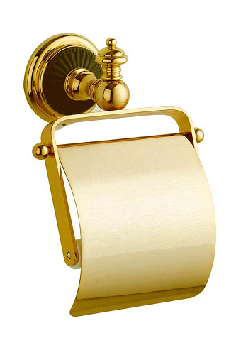 Boheme 10151 Palazzo Держатель для туалетной бумаги с крышкой, золото купить в интернет-магазине Сквирел