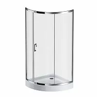 AM.PM W83G-315-090CT Like Душевое ограждение 90х90 см, хром/прозрачное