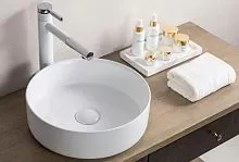 BelBagno BB1357 Раковина накладная керамическая 36 см, белая