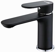 WasserKRAFT 7403 Elbe Смеситель для умывальника, черный