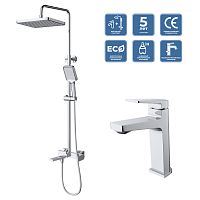 BelBagno ARDENTE ARDENTE-VSCM/LVM-CRM Комплект смесителей