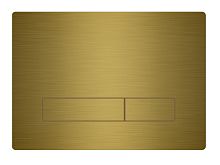 KKPol 350/PSM/007-00-00 Vitrum Metal Slim Смывная клавиша, золото брашированное 