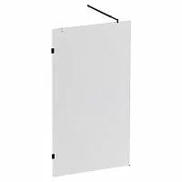 AM.PM W94WI-110-F1-BTE X-Joy, Душевая перегородка 110x195 см, стекло прозрачное + покрытие, фурнитура черный