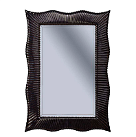 Зеркало с подсветкой 70x100 Armadi Art SOHO 558 черный