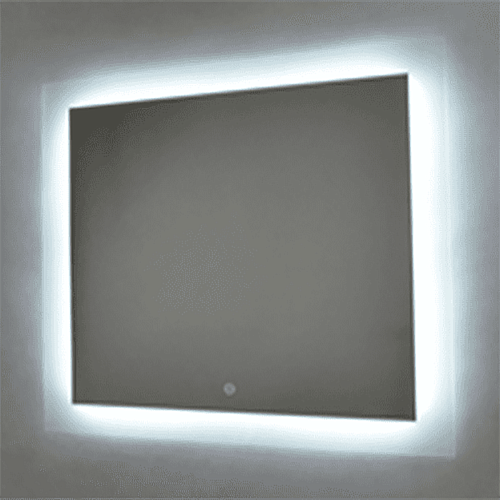 Aquanika AQB6080RU46 BASIC Зеркало 80х60 см: с подсветкой, сенсорный выключатель купить  в интернет-магазине Сквирел