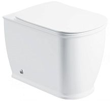 BelBagno BB10150CB Prado Чаша приставного унитаза 36х54 см, P-trap, белая