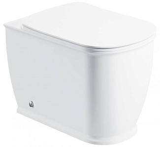 BelBagno BB10150CB Prado Чаша приставного унитаза 36х54 см, P-trap, белая