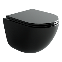 Ceramica Nova VOGUE CN4008TMB Унитаз подвесной с сиденьем