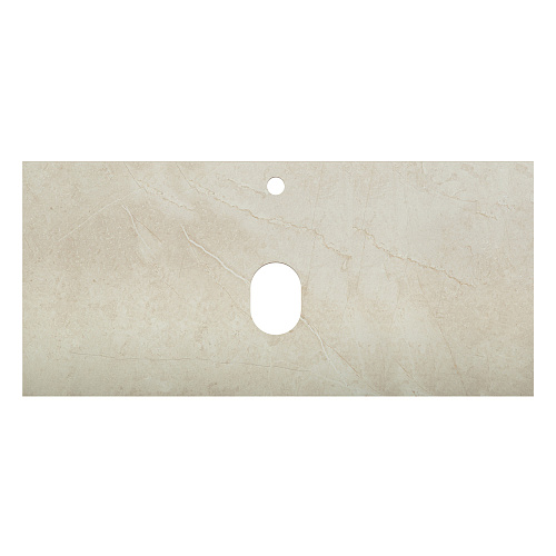 BelBagno KEP-100-MCO Marmo Столешница 100 см из керамогранита, Crema Opaco (кремовый матовый) купить  в интернет-магазине Сквирел