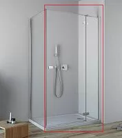 Radaway 384042-01-01L Fuenta Дверь распашная для душа, профиль хром