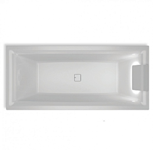 Riho BR01C0500K00130 Still Square Ванна акриловая 180х80 см R - Fall/LED/BR01, белая снято с производства