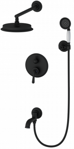 Wonzon & Woghand WW-88939008-MB Душевая система Wonzon & Woghand WW-88939008-MB Душевая система
