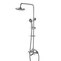 Rossinka Q02-46 Q Смеситель для ванны с душем, хром