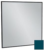 Jacob Delafon EB1425-S47 Allure & Silhouette Зеркало 80 х 80 см, рама сине-зеленый сатин купить  в интернет-магазине Сквирел