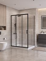 BelBagno UNO-195 UNO-195-AHF-31-120/100-C-NERO Душевой уголок