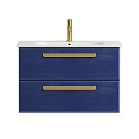 Cezares ECO-CER-800-2C-SO-SPF-P Eco Тумба под раковину, синий купить  в интернет-магазине Сквирел