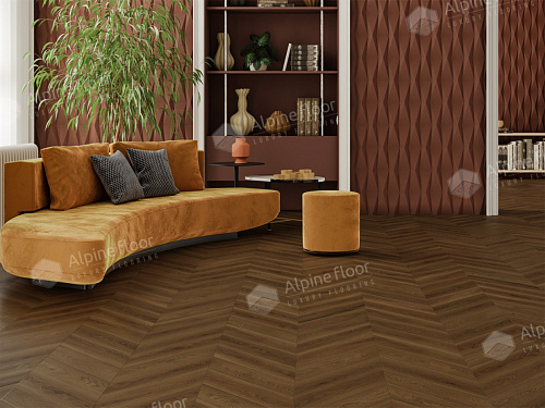 Ламинат Alpine Floor Chevron Art Дуб Денали LF109-09, 550*112*12mm купить