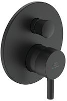 Ideal Standard A7389XG Ceraline Смеситель для ванны/душа, Silk Black (черный шелк)