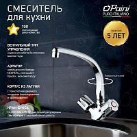 Paini TEVERE 10CR571FFQLMKM Смеситель для кухни