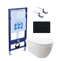 Aquatek Поларис SET AQUATEK ПОЛАРИС-025 4в1 Инсталляция с подвесным унитазом