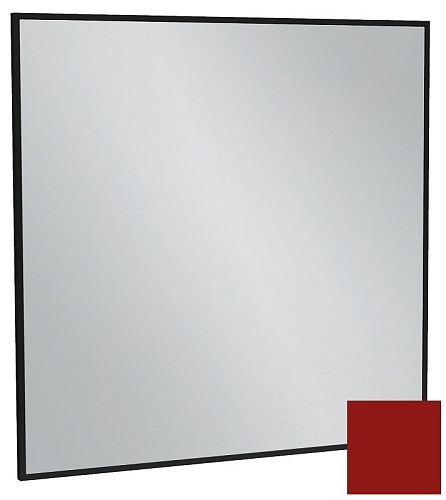 Jacob Delafon EB1425-S08 Allure & Silhouette Зеркало 80 х 80 см, рама темно-красный сатин купить  в интернет-магазине Сквирел