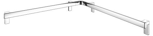 Keuco AXESS 35011018800 Поручень купить недорого в интернет-магазине Сквирел