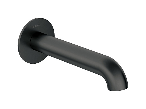 Deante NQS_N81K Silia Излив для ванны 205 мм, Nero (черный)