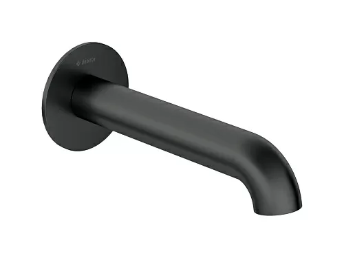 Deante NQS_N81K Silia Излив для ванны 205 мм, Nero (черный)