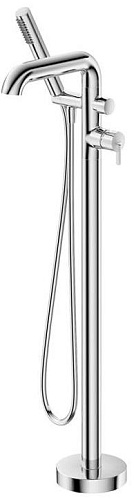 Deante BQS_017M Silia Смеситель для ванны напольный, с внутренней частью, хром